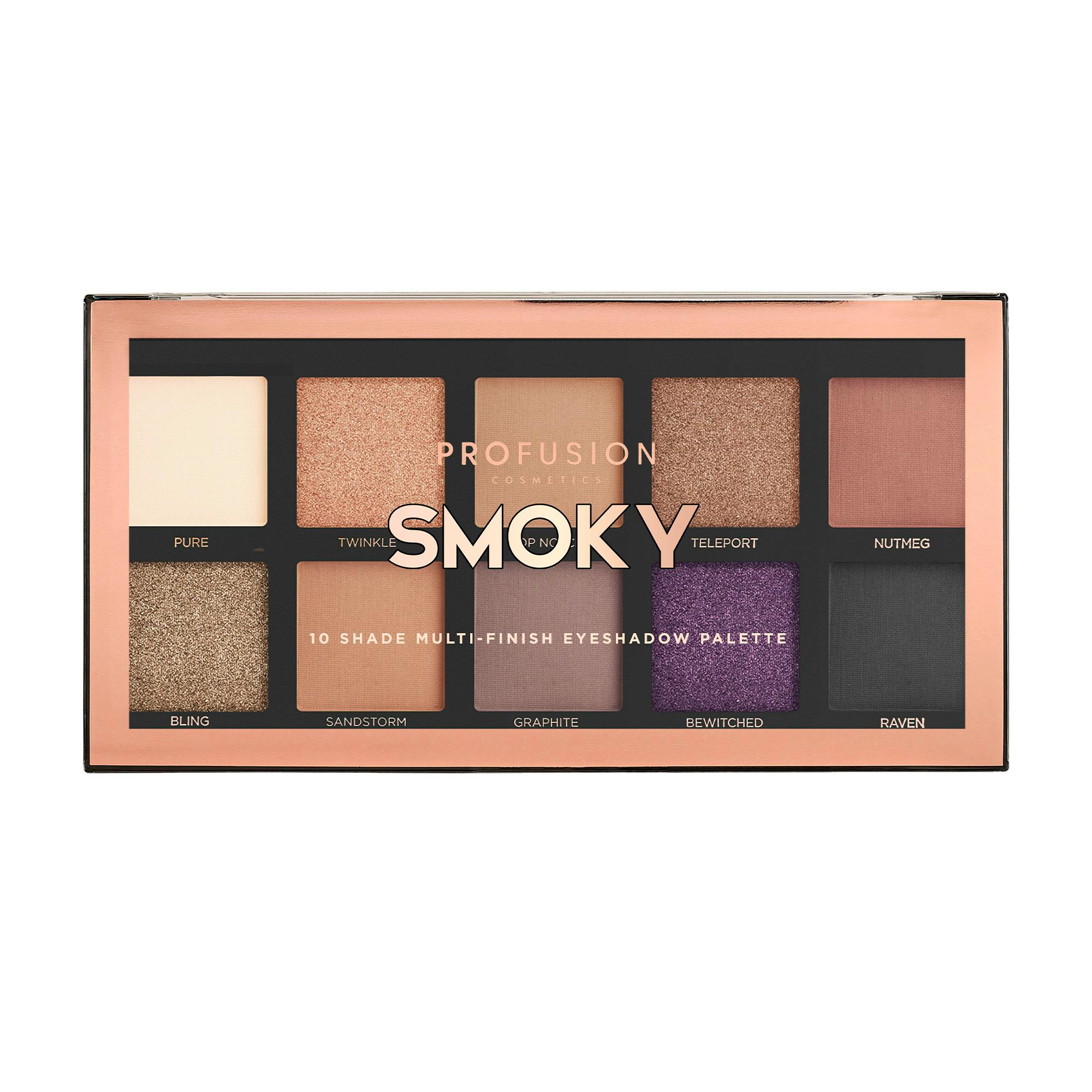 Profusion Eyeshadow 10 Shade Palette Smoky 103 g