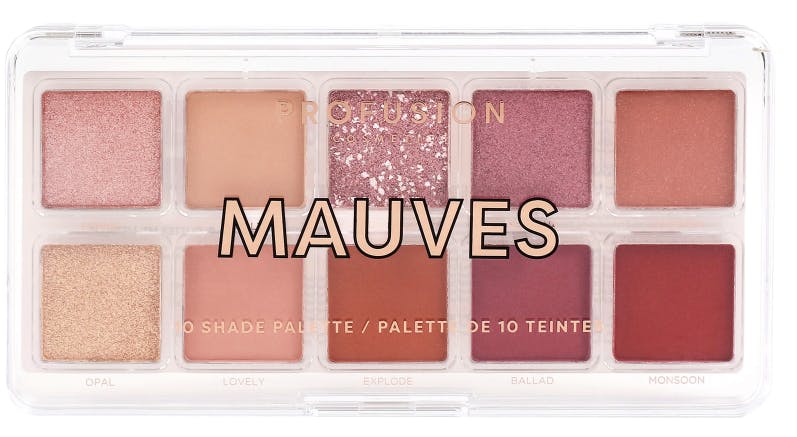 Profusion Essentials 10 Shade Palette Mauves 103 g