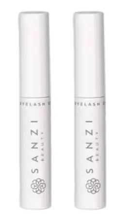 Sanzi Beauty Eyelash Growth Serum Bundle 2 ml + 2 ml