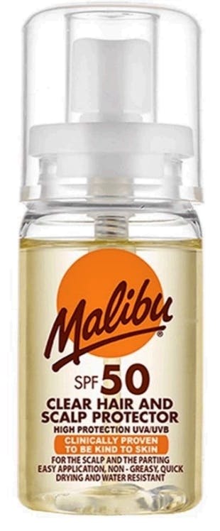 Malibu Clear Hair & Scalp Protector SPF50 100 ml