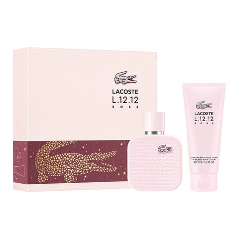Lacoste L.12.12 Rose EDP Gift Set 50 ml + 100 ml