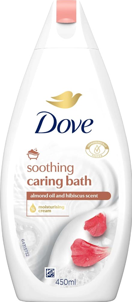 Dove Caring Bath Almond Cream Shower Gel 450 ml