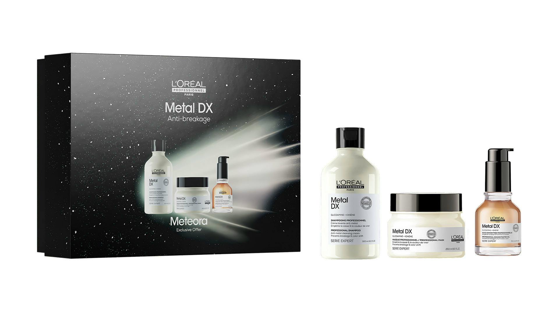 L'Or&eacute;al Professionnel Metal DX Trio Set 50 ml + 250 ml +300 ml