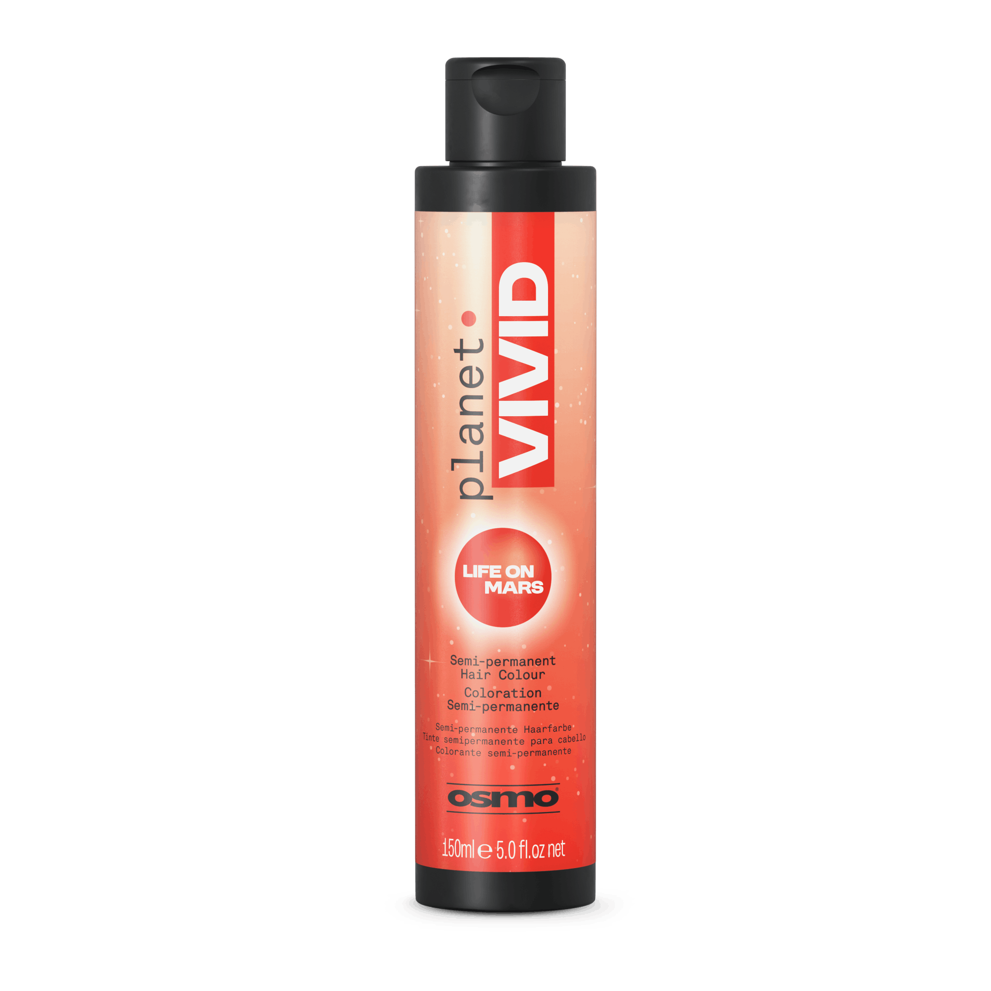 Osmo Planet Vivid Semi Permanent Hair Life On Mars Red 150 ml