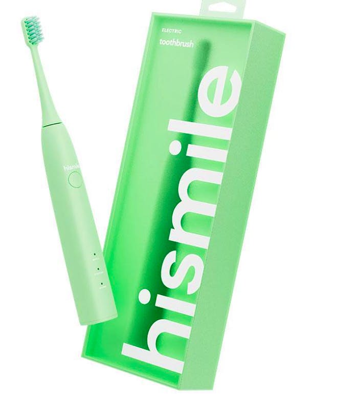 Hismile Electric Toothbrush Green 1 paar