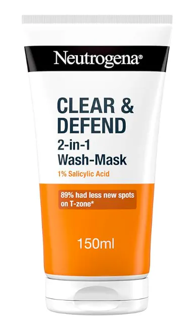 Neutrogena Clear & Defend Wash Mask 150 ml