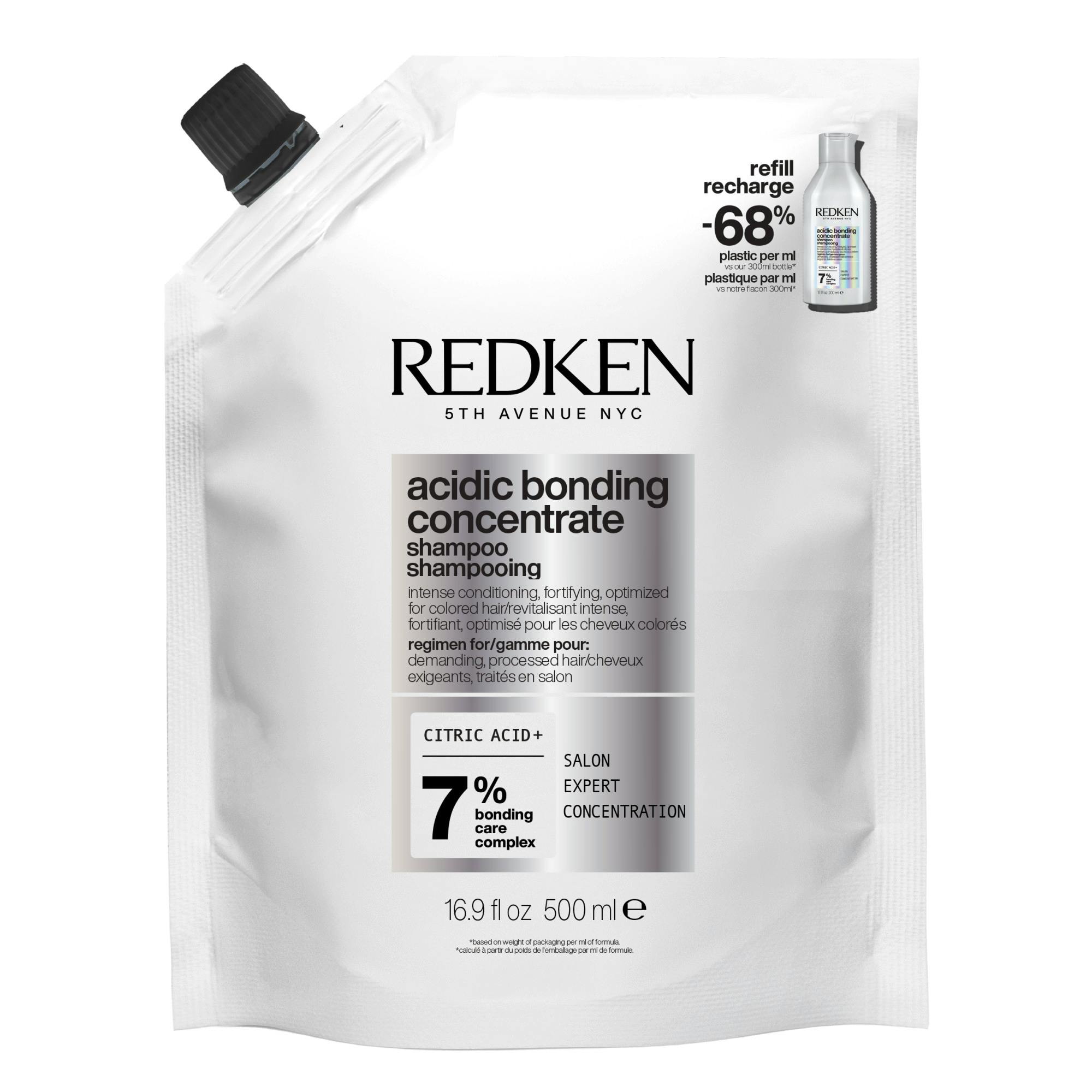 Redken Acidic Bonding Concentrate Shampoo Refill 500 ml