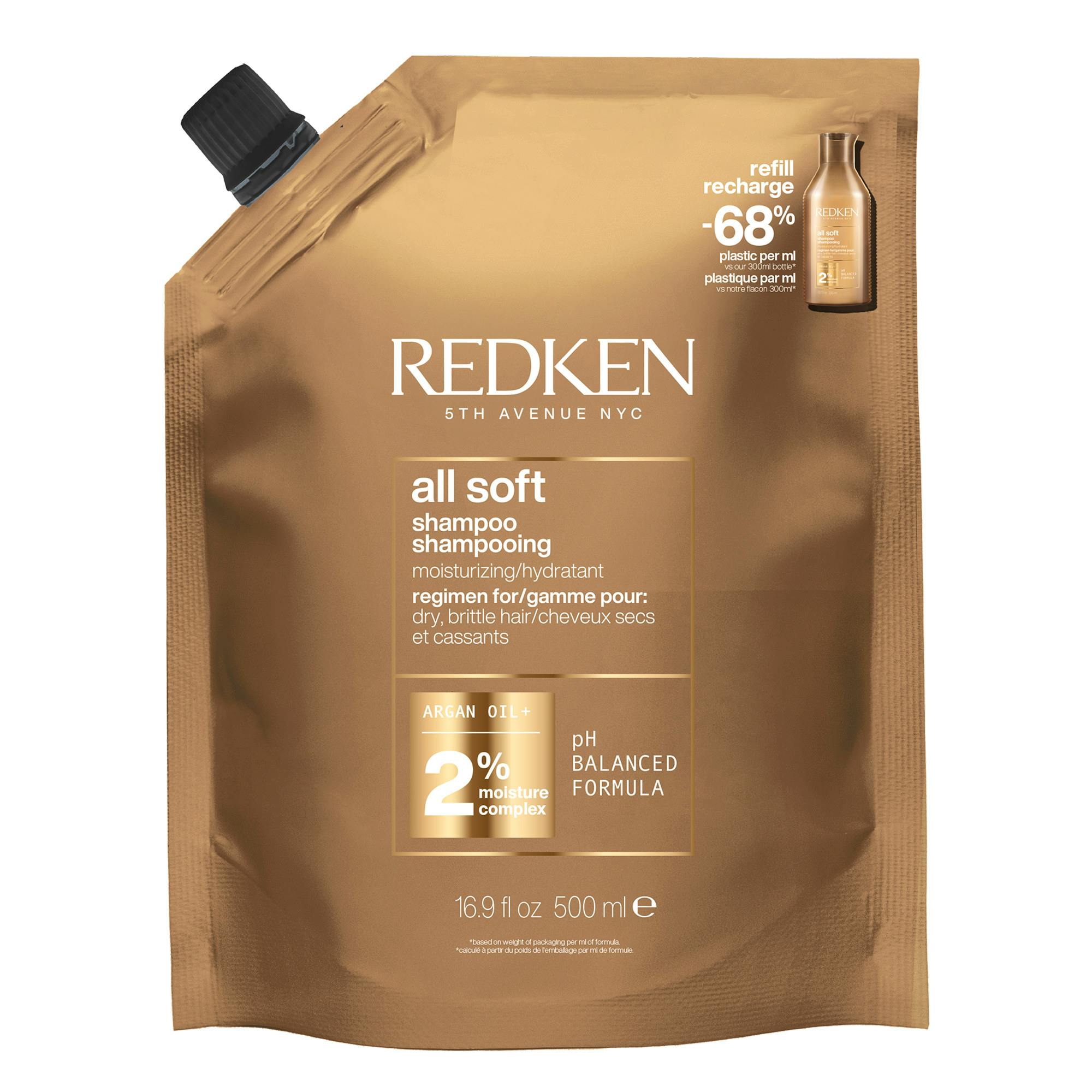 Redken All Soft Shampoo Refill 500 ml