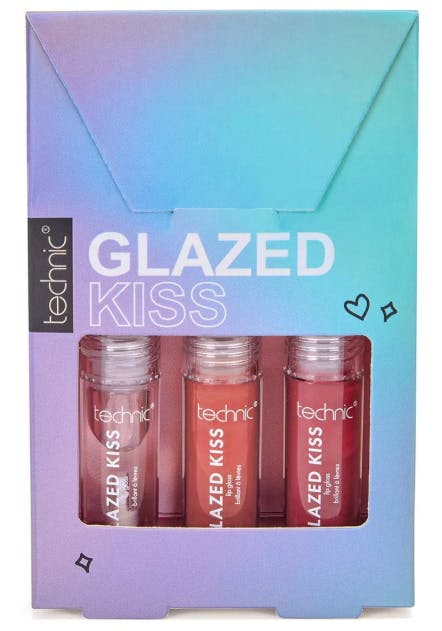 Technic Glazed Kiss Lip Trio Set 3 stk