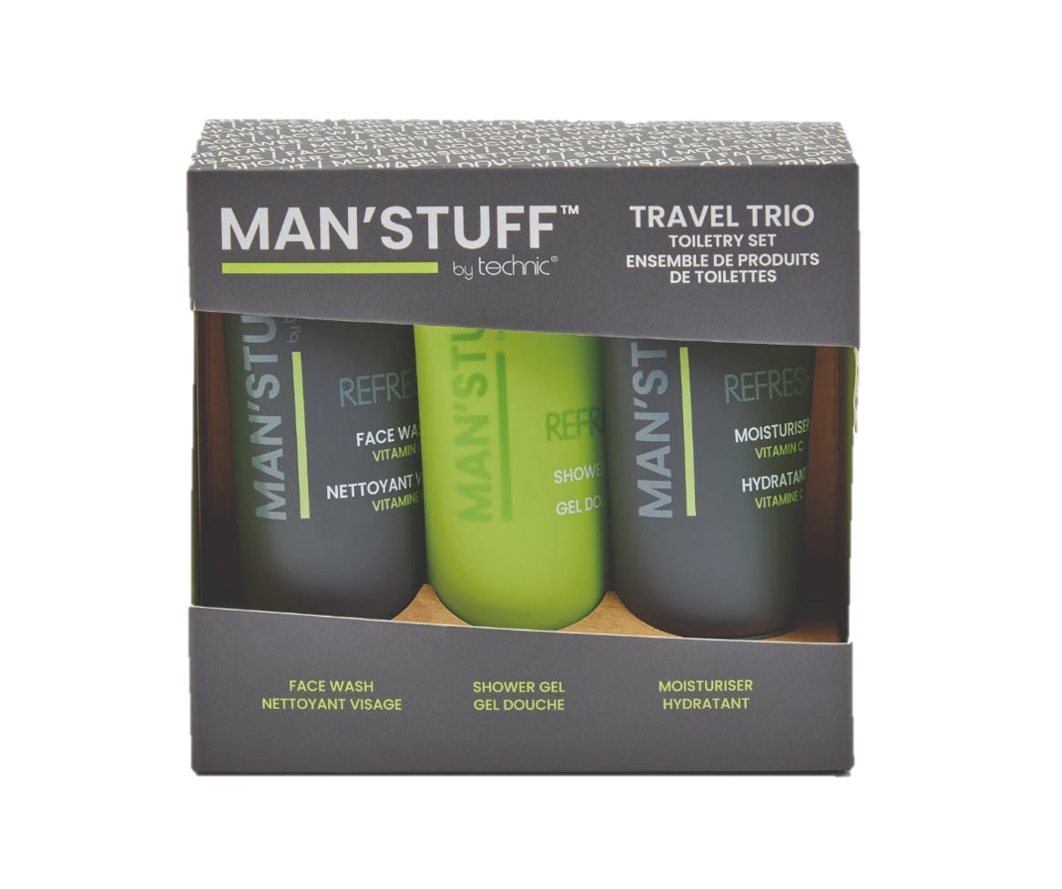 Man'Stuff Travel Trio Gift Set 3 st