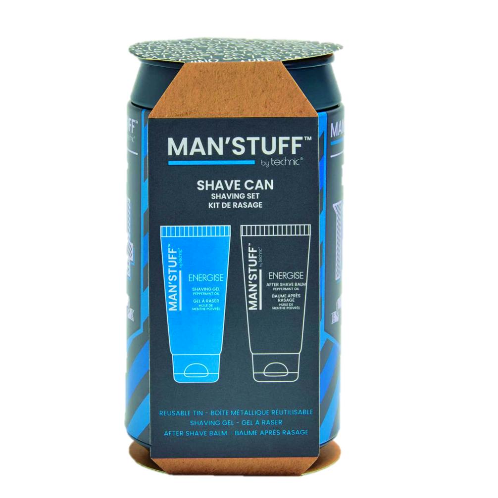 Man'Stuff Tin Can Shave Duo Gift Set 2 st