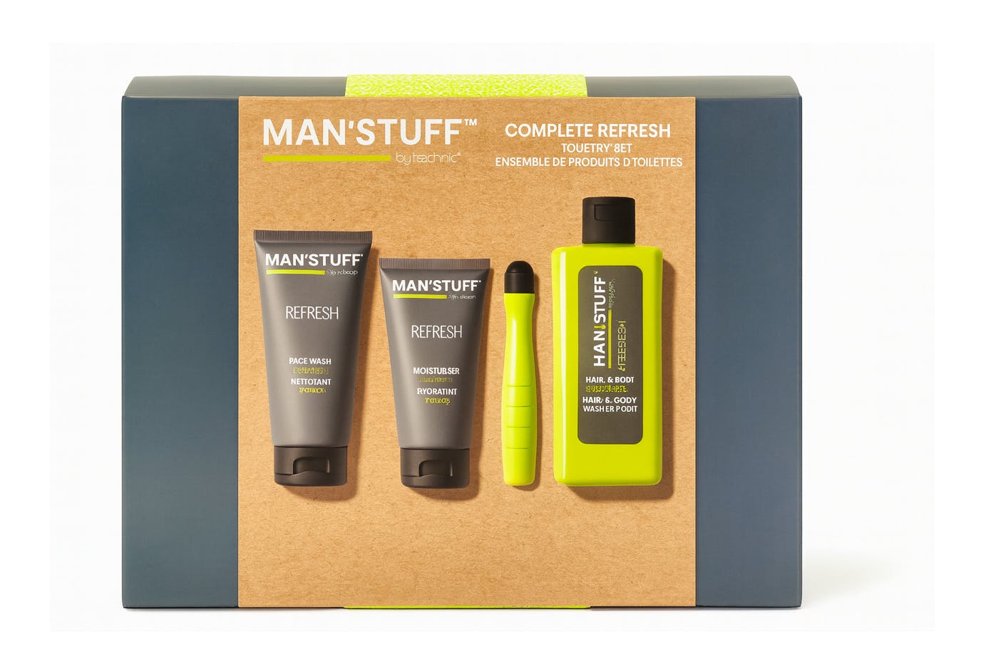 Man'Stuff Complete Refresh Kit Gift Set 4 stk