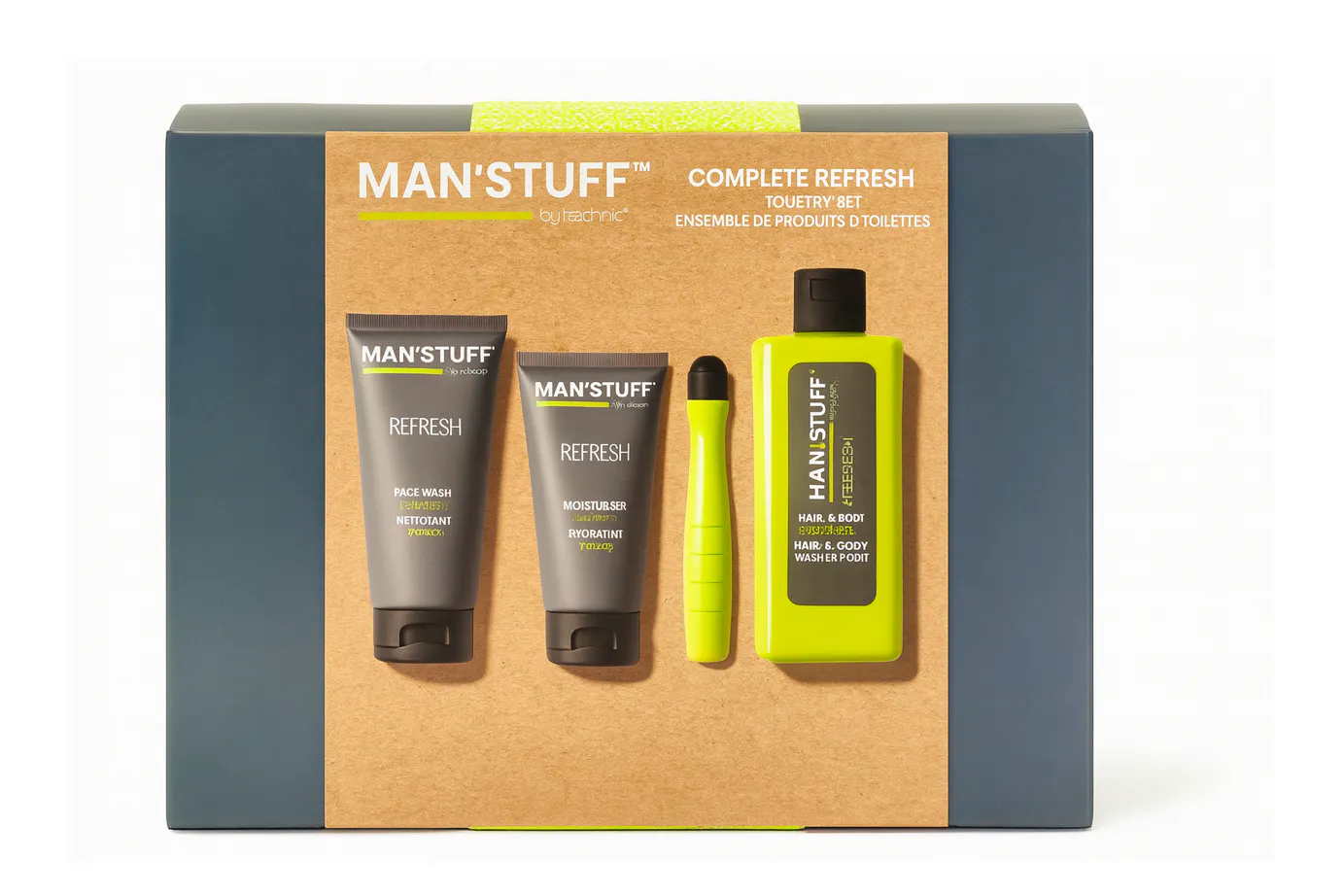 Man'Stuff Complete Refresh Kit Gift Set 4 st