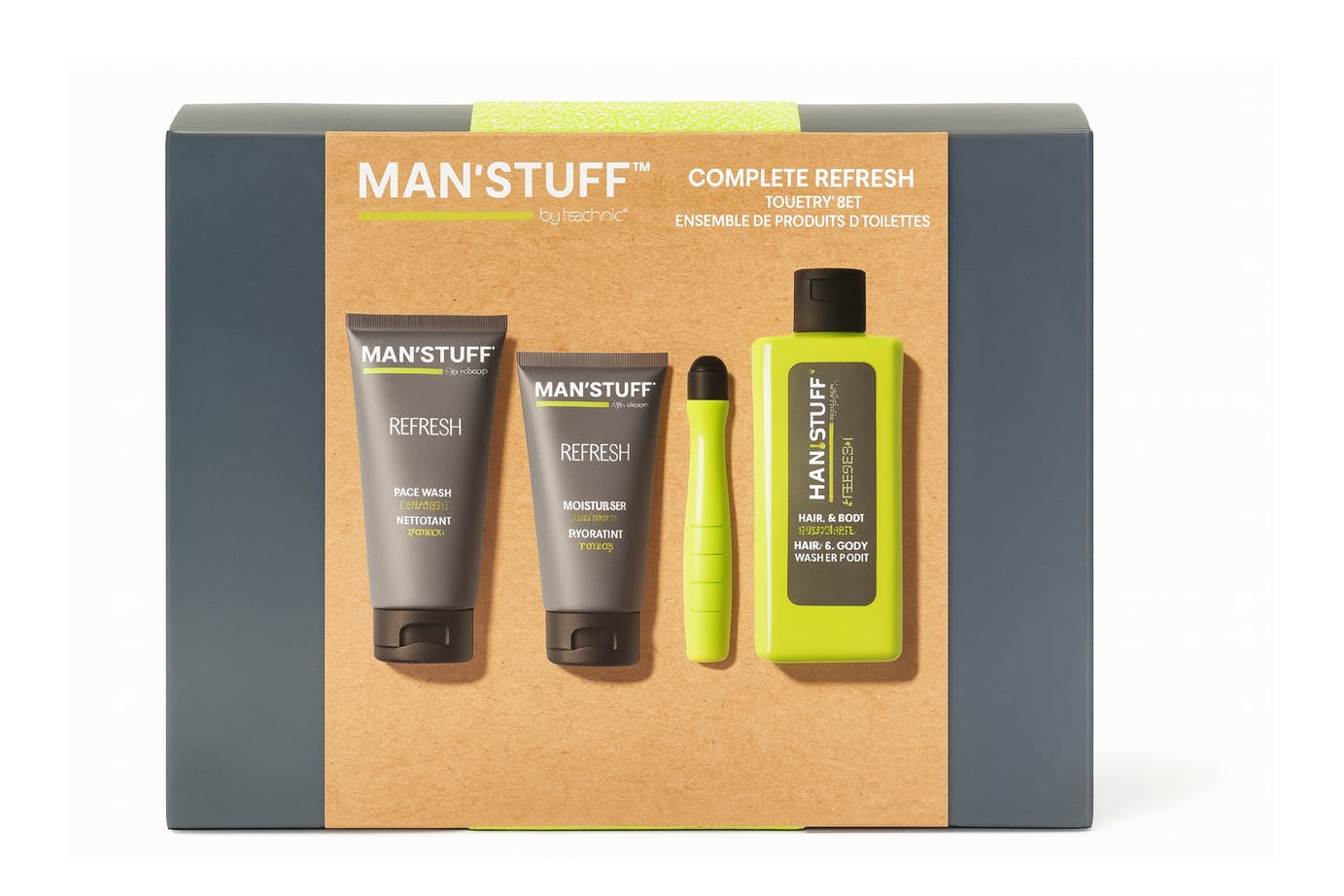 Man'Stuff Complete Refresh Kit Gift Set 4 st