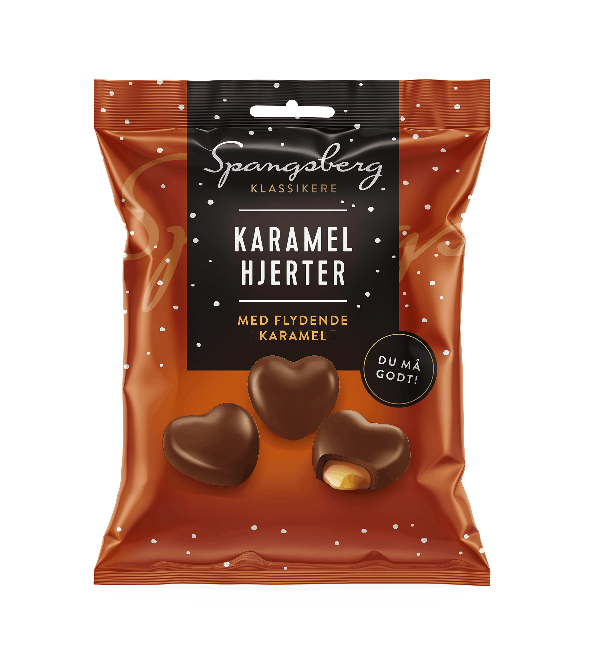 Spangsberg Karamel Hjerter 100 g
