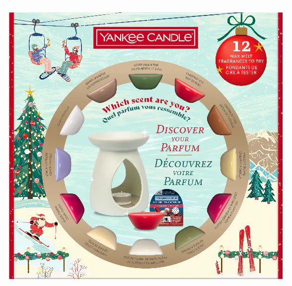 Yankee Candle Wax Melt Discovery Gift Set 1 pcs + 12 st