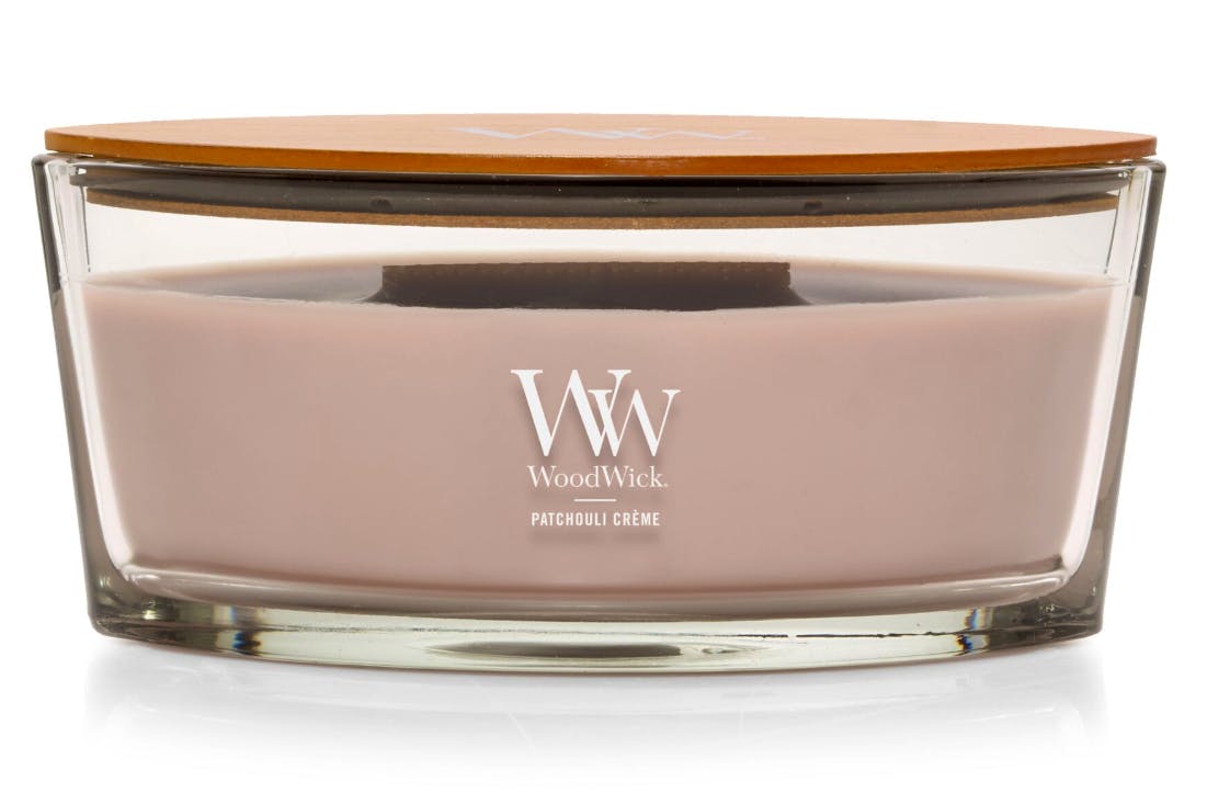 WoodWick Ellipse Patchouli Creme 453 g