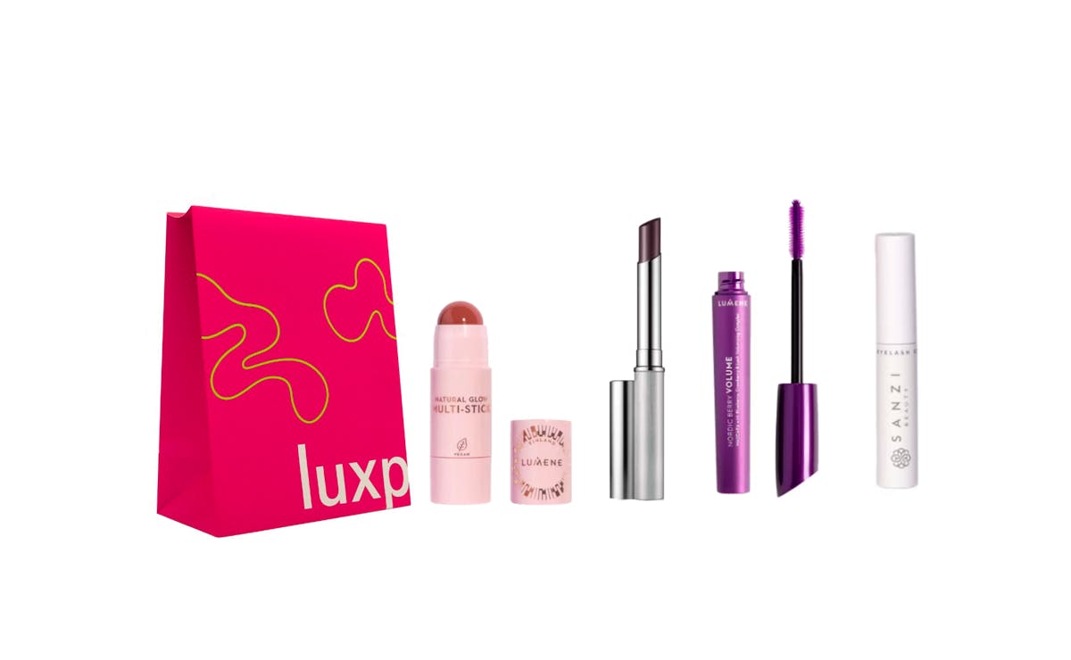 Luxplus Luxury Makeup Advent Calendar &ndash; Lumene, Clinique & Sanzi Beauty 5.8 g + 1.9 g + 8 ml + 2 ml + 4 st