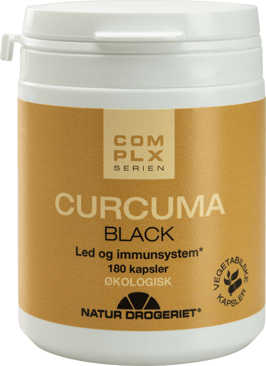 Natur Drogeriet Curcuma Black Kapsler 180 stk