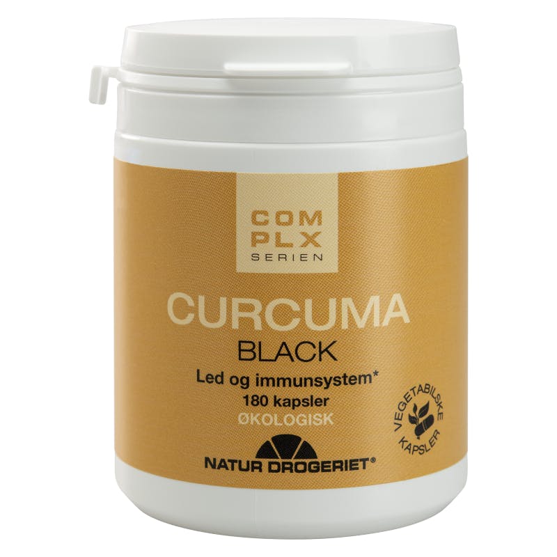 Natur Drogeriet Curcuma Black Kapsler 180 stk