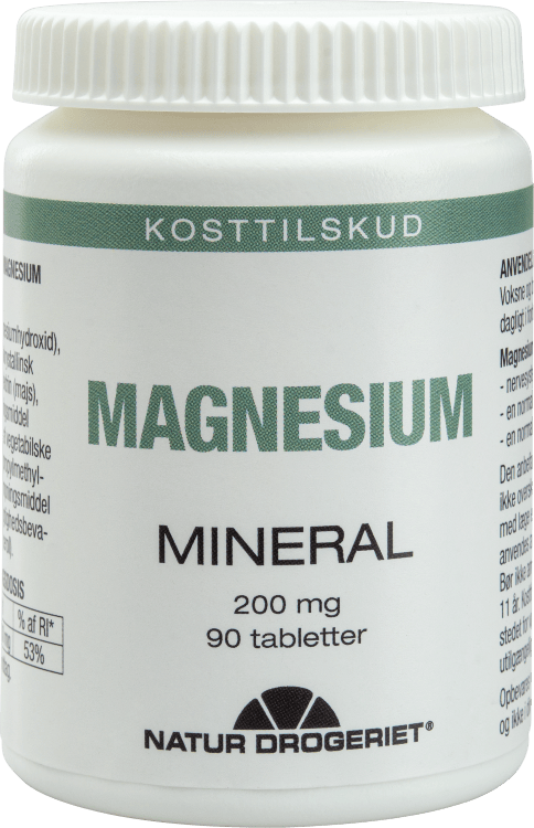 Natur Drogeriet Magnesium 200 mg 90 st