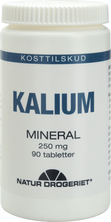 Natur Drogeriet Kalium Complex Tabletter 250 mg 90 stk