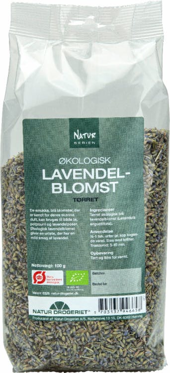 Natur Drogeriet Lavendelblomst Øko 100 g
