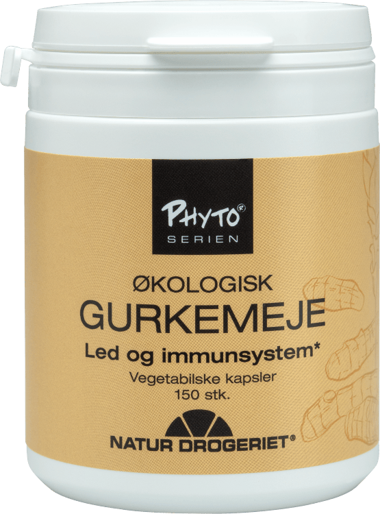 Natur Drogeriet Gurkemeje Kapsler Øko 150 stk