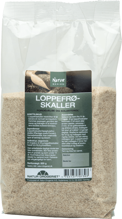 Natur Drogeriet Loppefrøskaller 500 g
