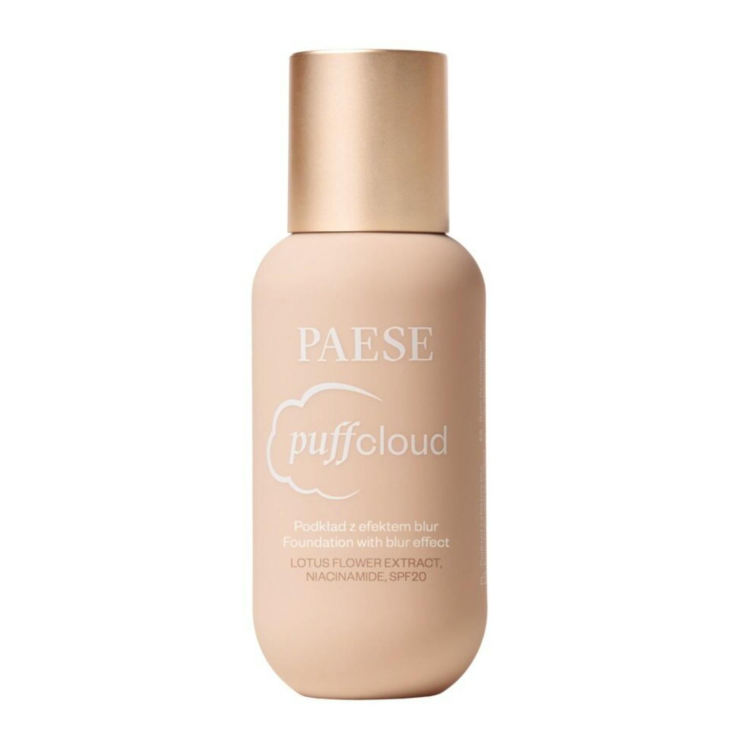 Paese Puff Cloud foundation with blur effect 01 LIGHT BEIGE 37 ml