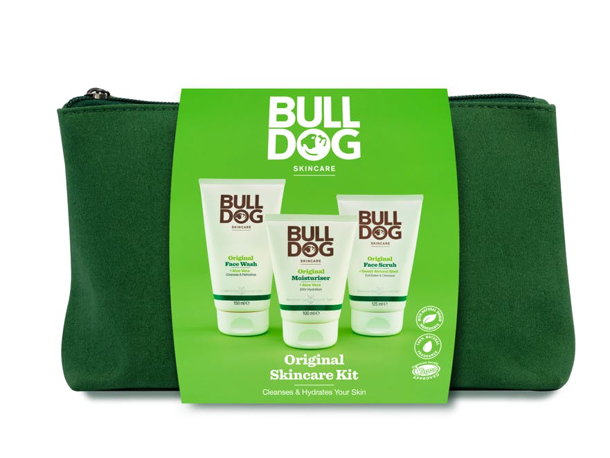 Bulldog Original Skincare Kit Washbag 3 st
