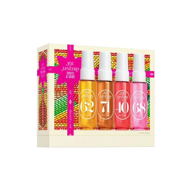 Sol de Janeiro Perfume Mist Discovery Spritz & Shine Gift Set 4 pcs
