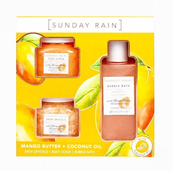 Sunday Rain Mango & Coconut Trio Gift Set 3 stk