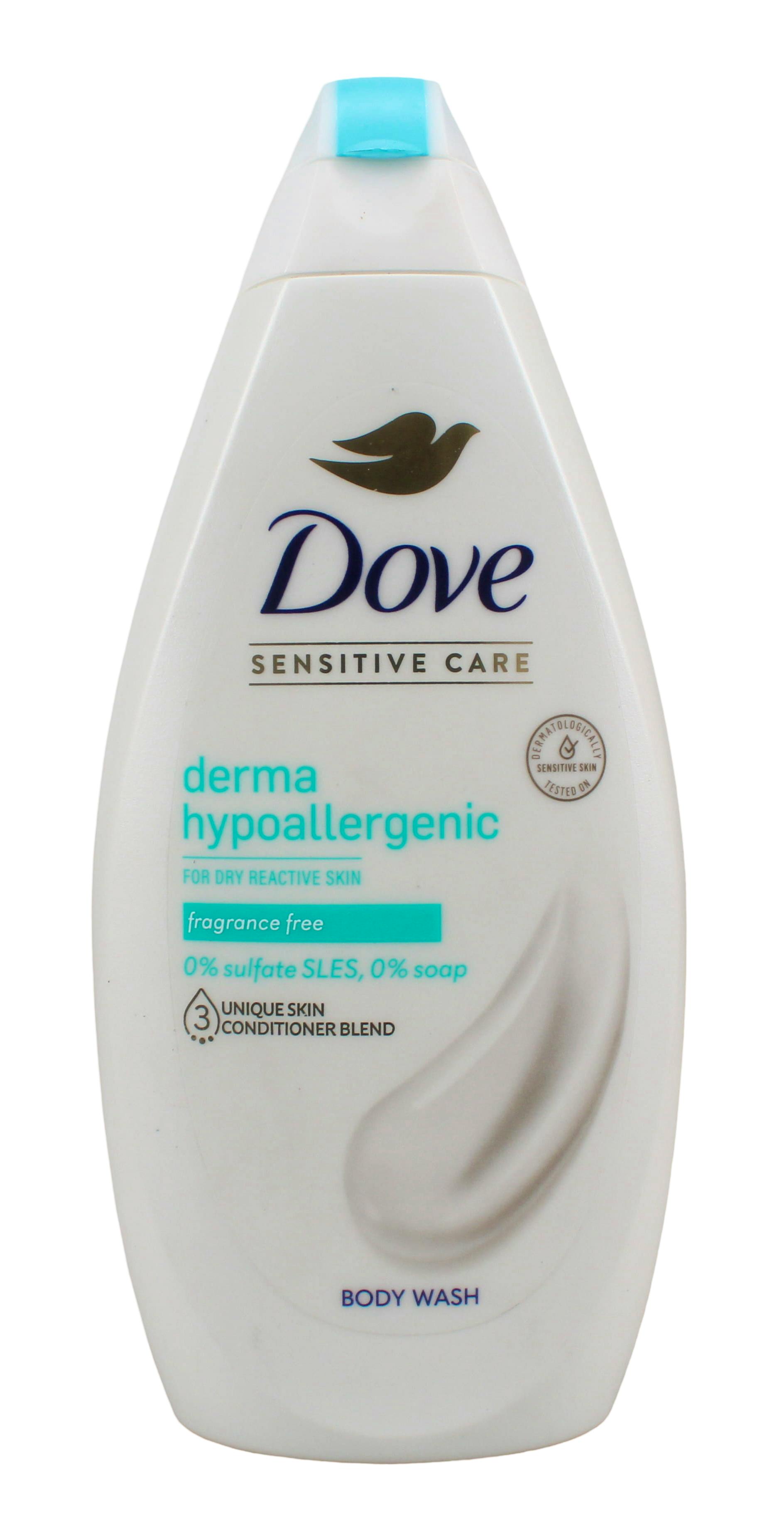 Dove Hypoallergenic Care Body Wash 450 ml