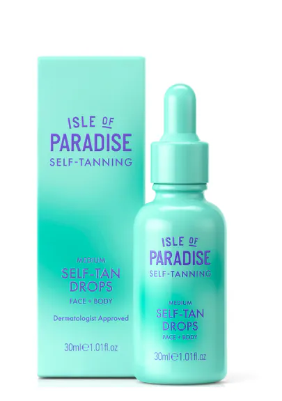 Isle Of Paradise Face Self Tanning Drops Medium 30 ml
