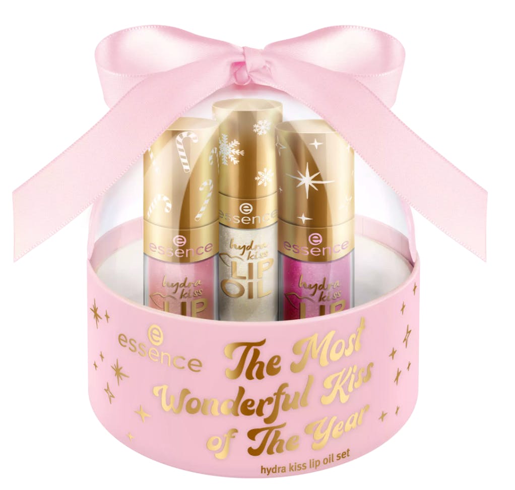 Essence The Most Wonderful Kiss Of The Year Hydra Kiss Lip Oil Set 01 3 st