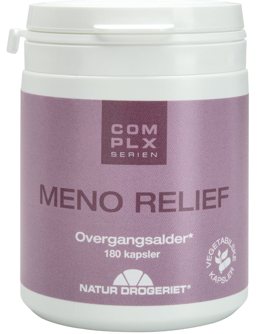 Natur Drogeriet Meno Relief Kapsler 180 stk