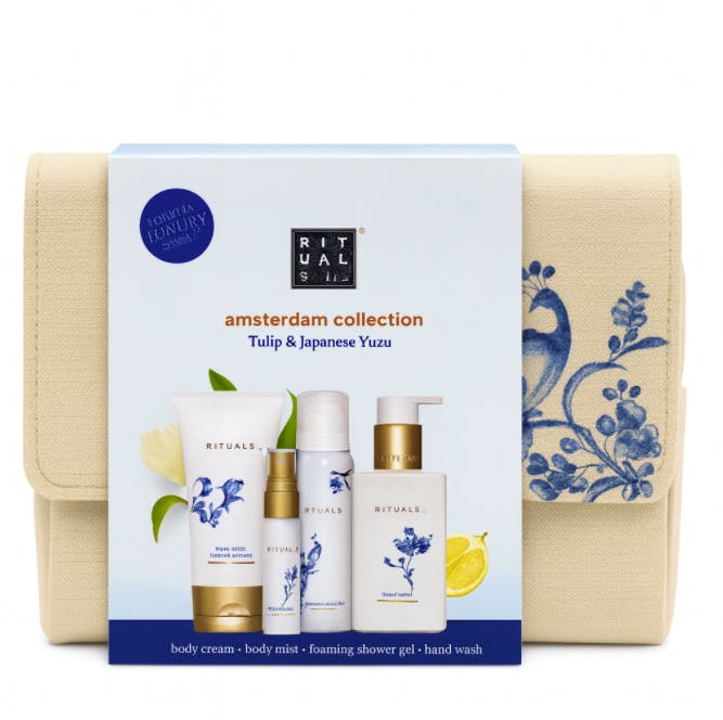 Rituals Amsterdam Collection Body Care Pouch Set 1 pcs + 20 ml + 110 ml + 50 ml + 70 ml