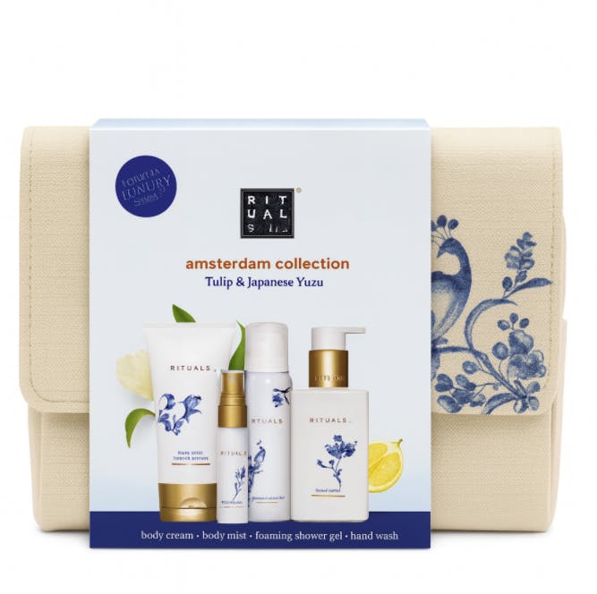 Rituals Amsterdam Collection Body Care Pouch Set 1 pcs + 20 ml + 110 ml + 50 ml + 70 ml