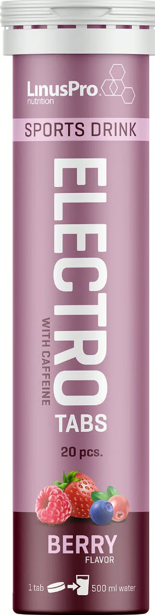 LinusPro Elektrolyt Tabs Berry 60 g