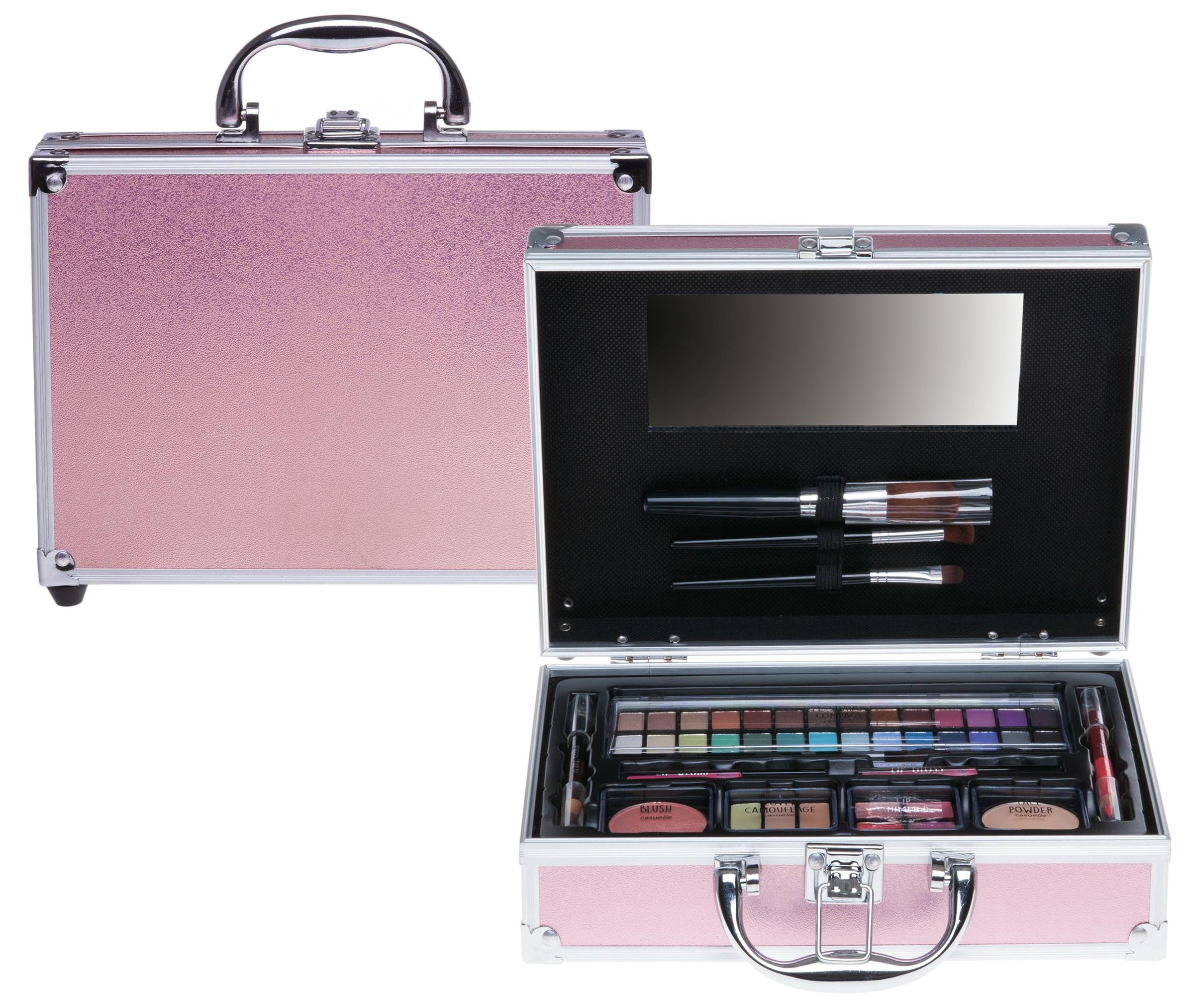 Casuelle Makeup Box Shiny Pink Gift Set 1 stk