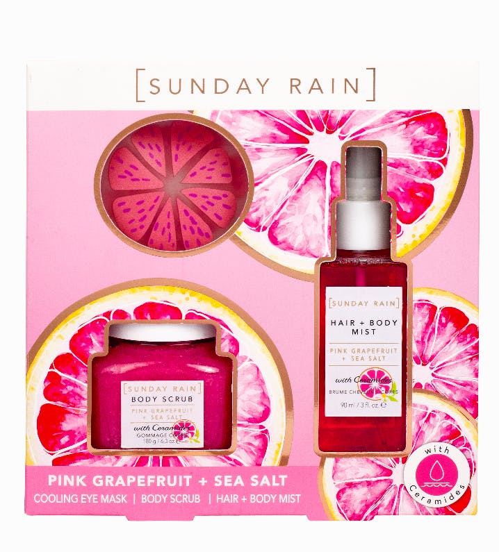 Sunday Rain Pink Grapefruit & Sea Salt Trio 3 pcs