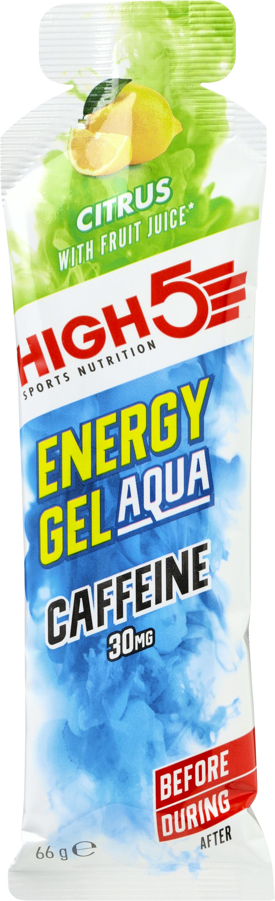 High5 Energy Gel Aqua Caffeine Citrus 66 g