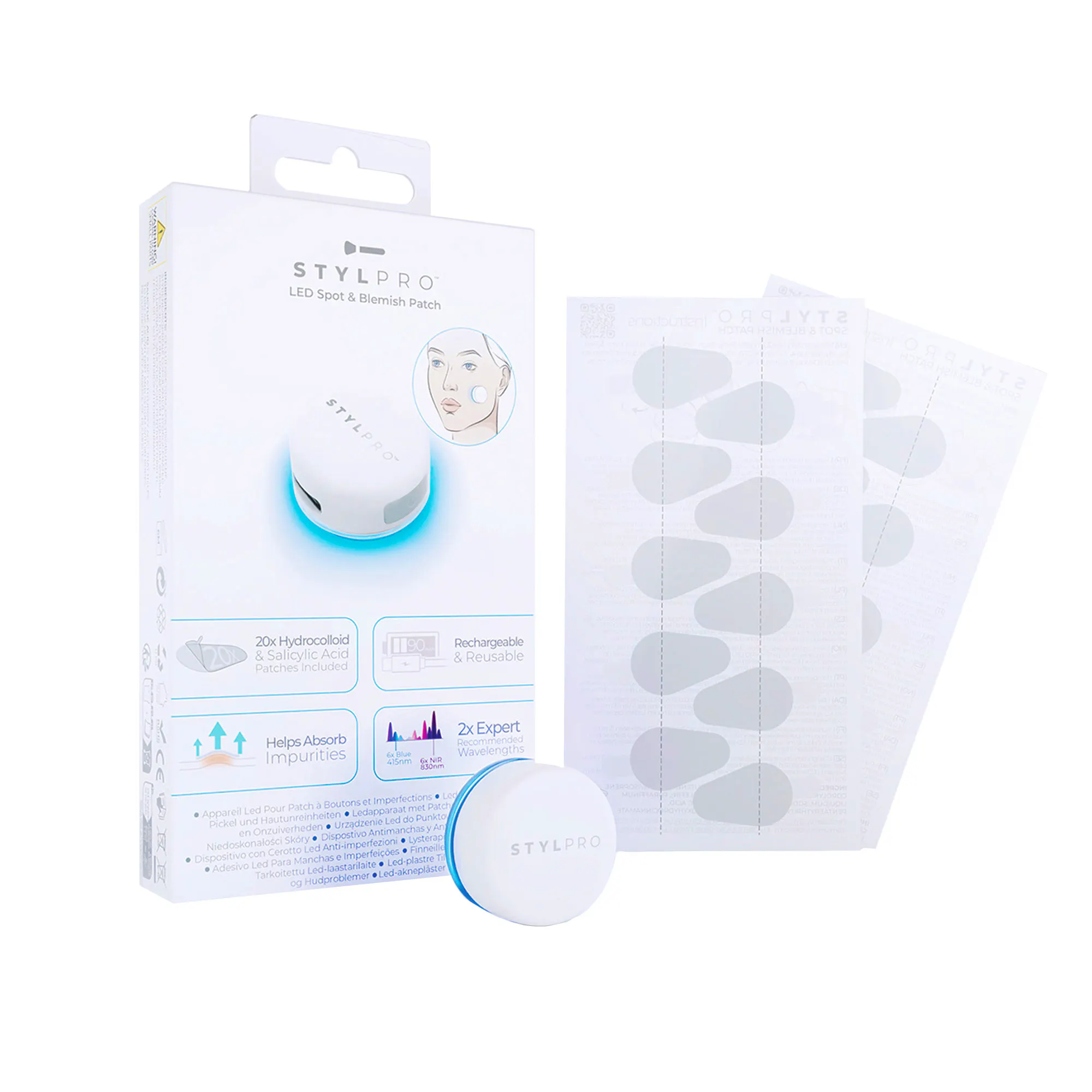 StylPro LED Spot & Bemish Patch 1 pcs