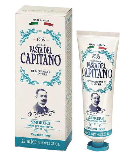 Pasta del Capitano Smokers Toothpaste 25 ml