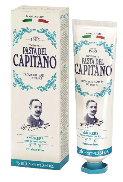 Pasta del Capitano Smokers Toothpaste 75 ml