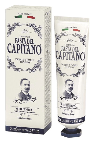Pasta del Capitano Whitening Toothpaste 75 ml