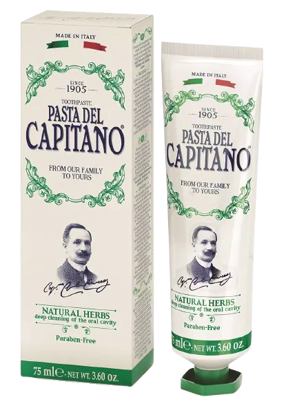 Pasta del Capitano Natural Herbs Toothpaste 75 ml
