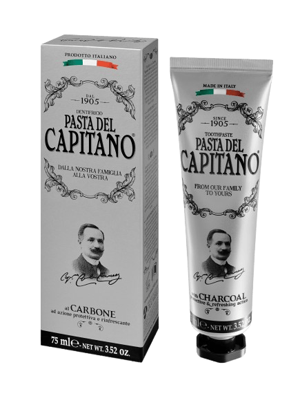 Pasta del Capitano Charcoal Toothpaste 75 ml