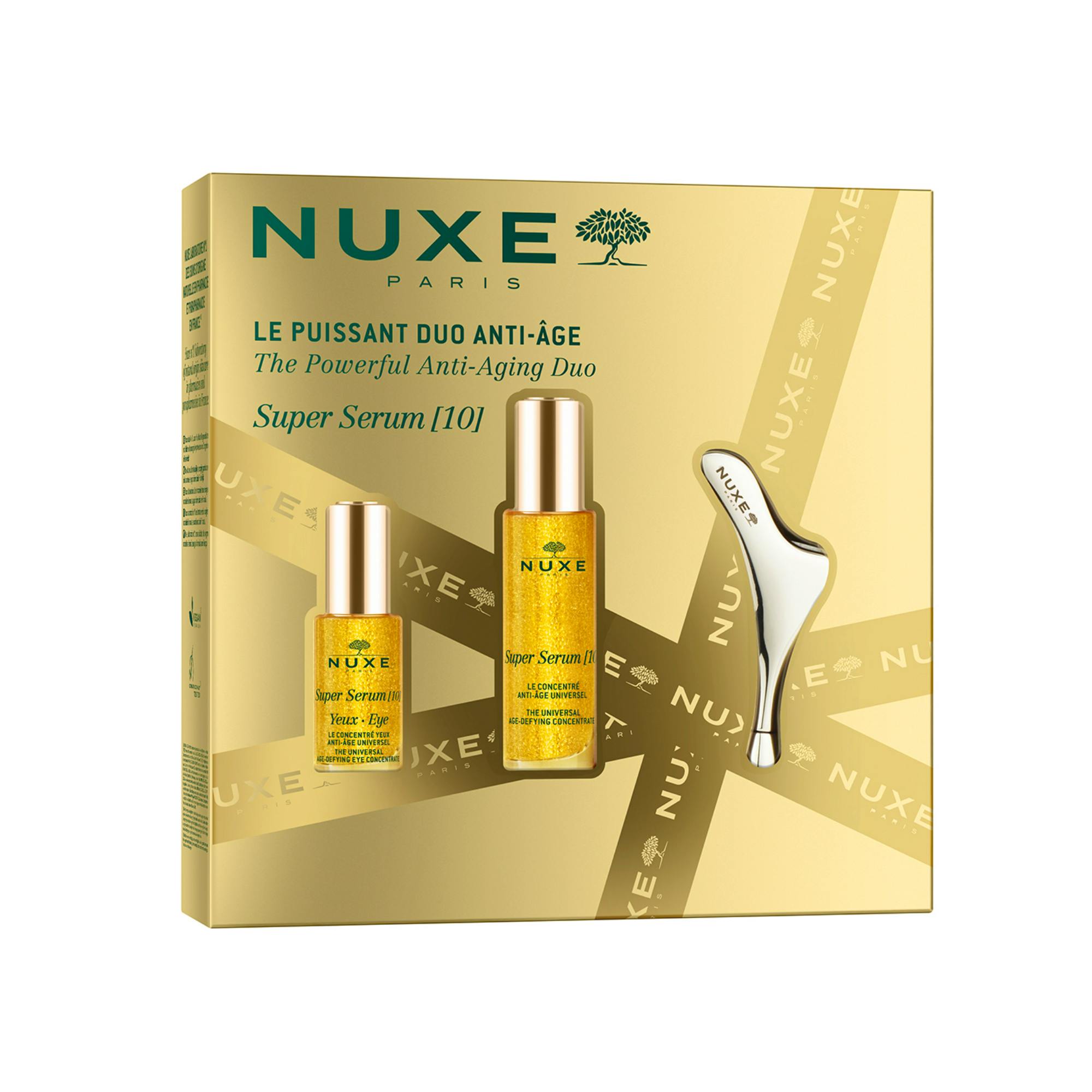 Nuxe Xmas Super Serum Gift Set 2025 30 ml + 30 ml + 1 st